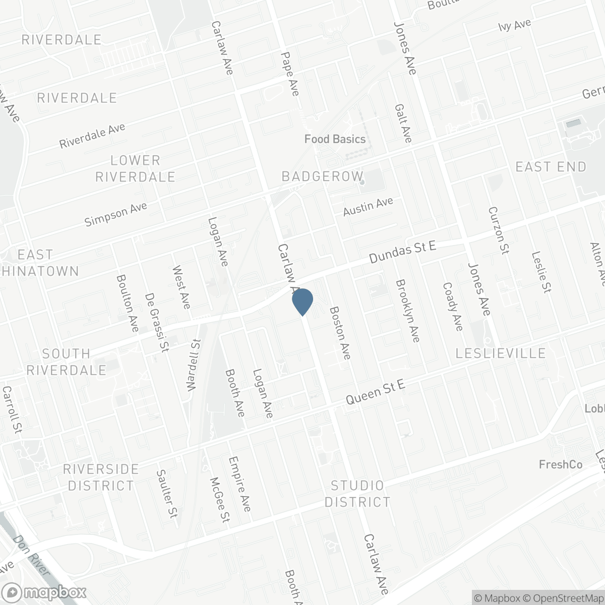 317 - 319 CARLAW AVENUE, Toronto, Ontario M4M 0A4